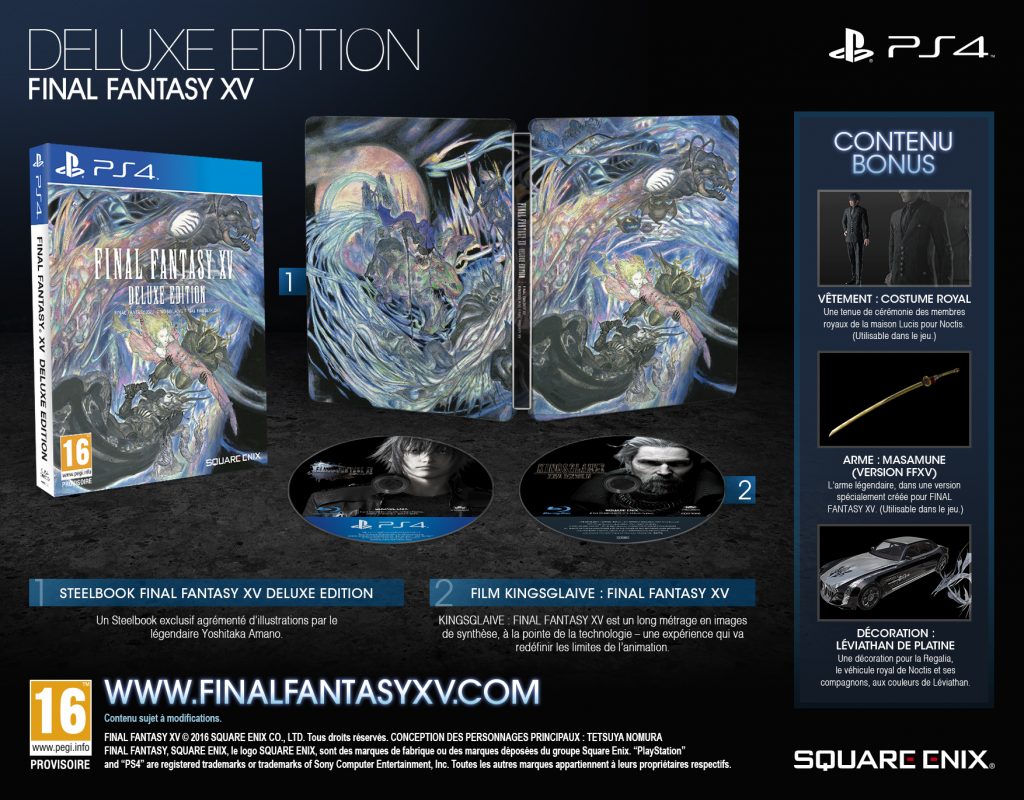 Edition Deluxe - Final Fantasy XV