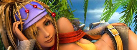 Rikku de Final Fantasy X-2 sur la plage