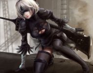 NieR Automata Fanart 2B sexy