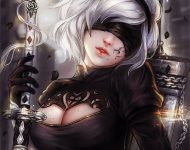 NieR Automata Fanart 2B sexy