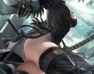 NieR Automata Fanart 2B sexy