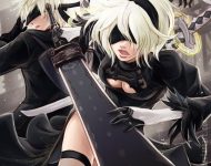 NieR Automata Fanart 2B sexy